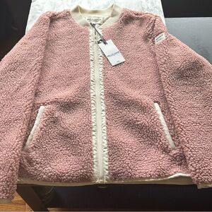 Wallflower Pink Sherpa Jacket